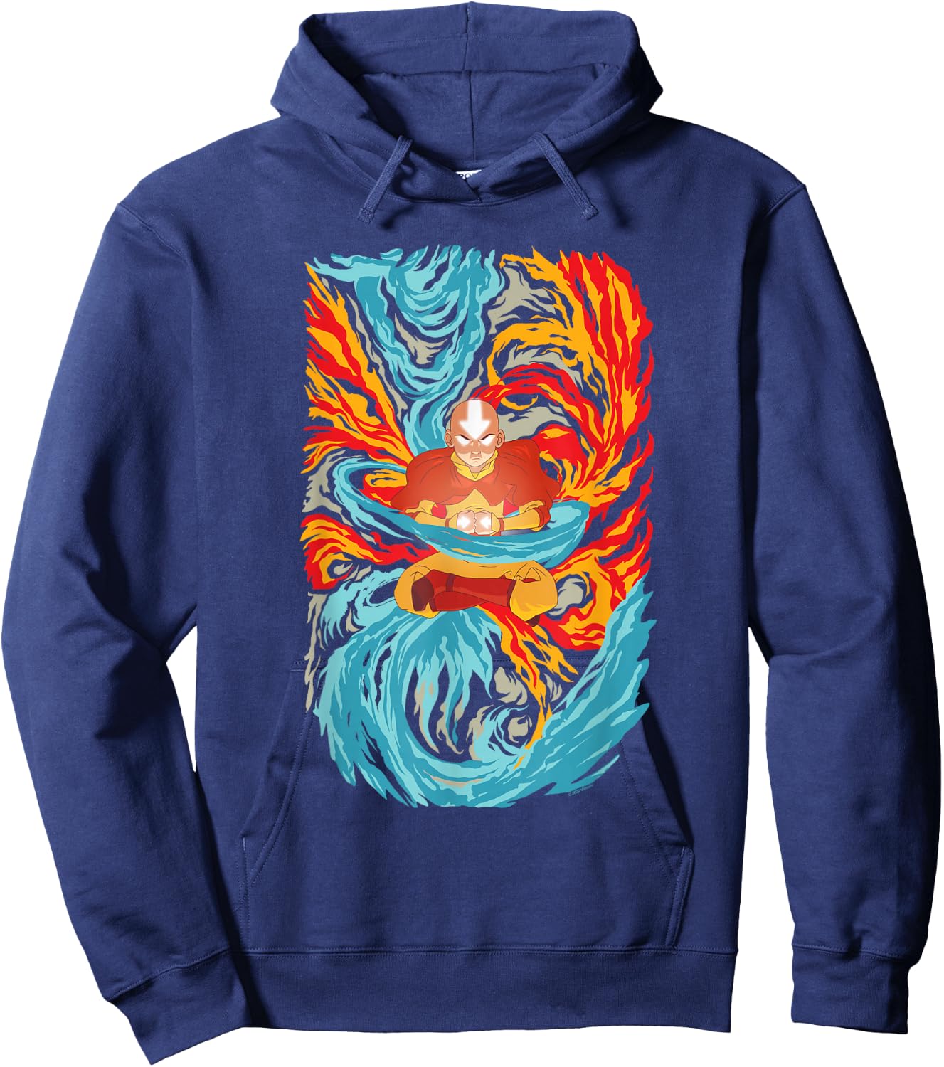 Avatar: The Last Airbender Master of Elements Hoodie - Hoodie | Navy