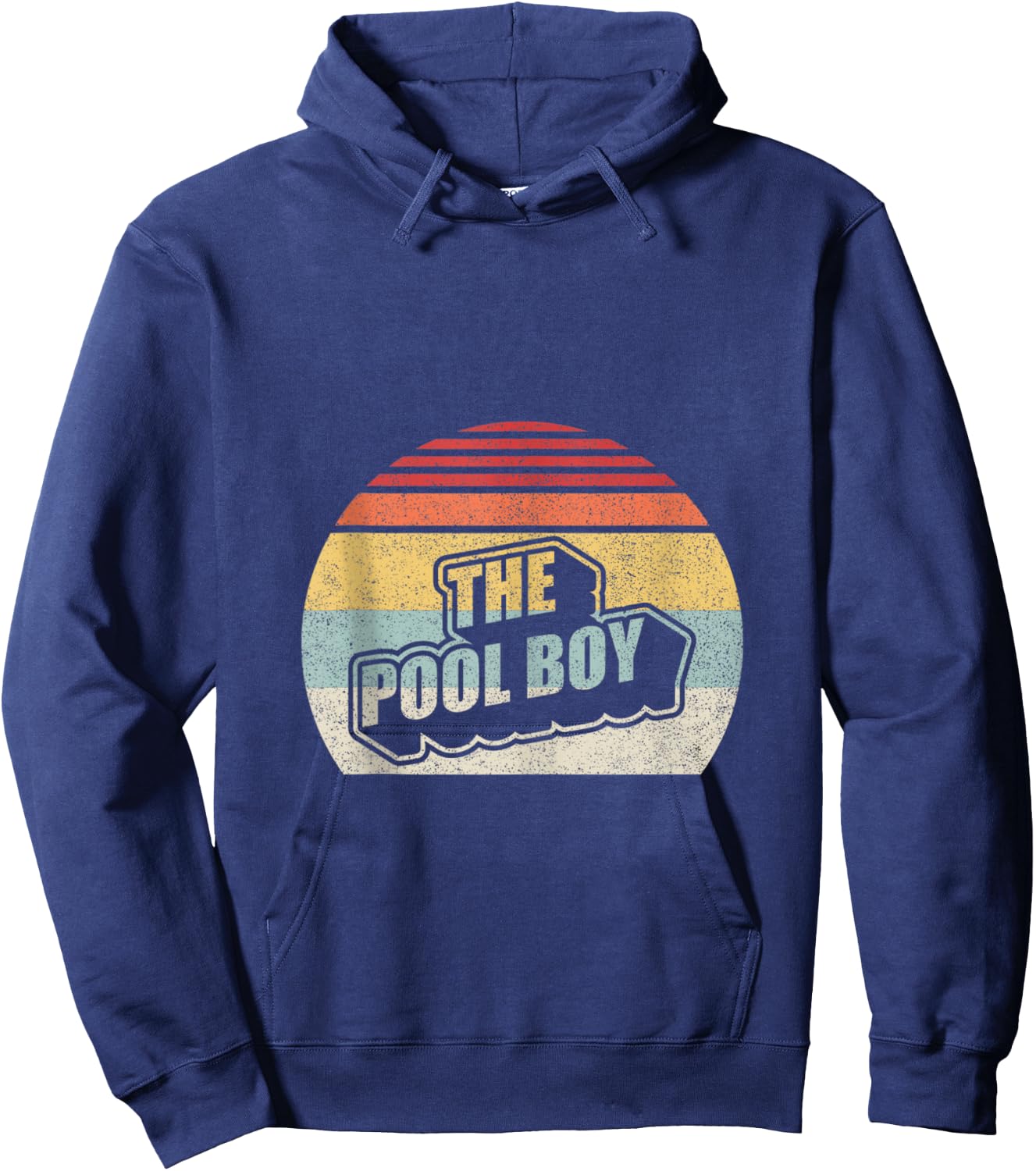 Vintage Retro The Boy Pool Hoodie - Hoodie | Navy
