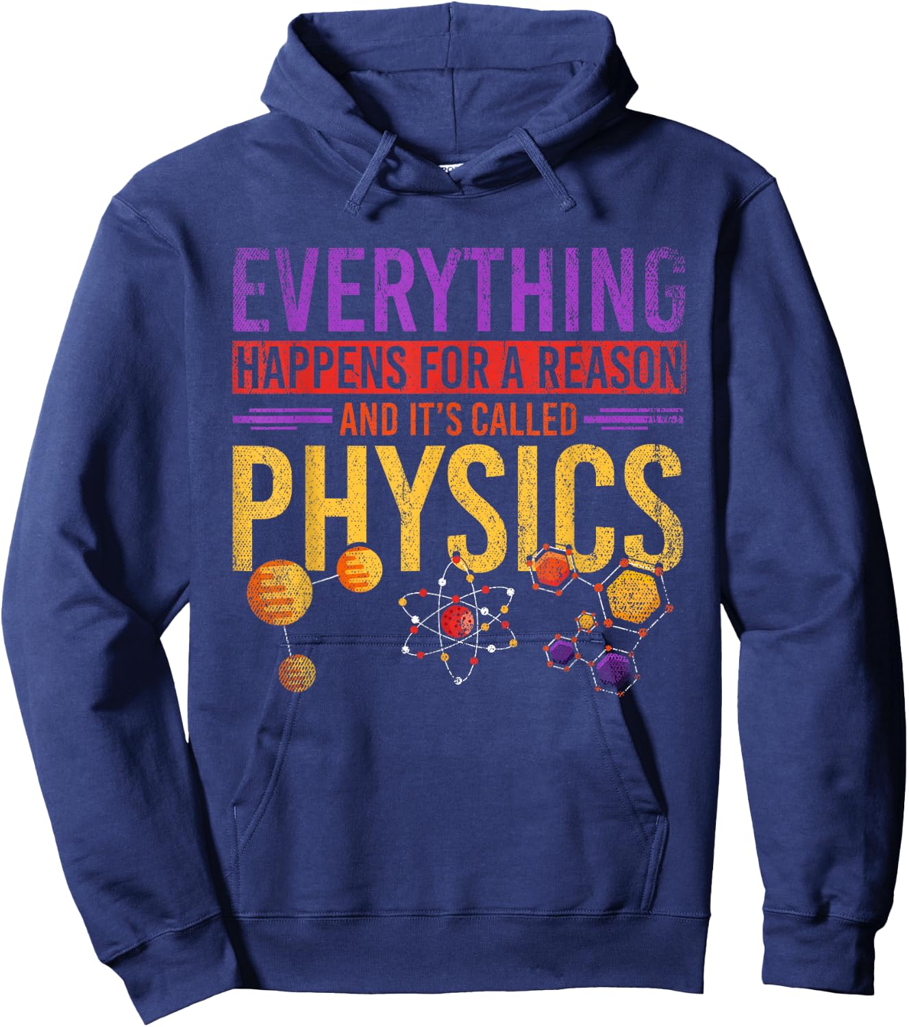 Science Nerd Gift Physics Hoodie - Hoodie | Navy