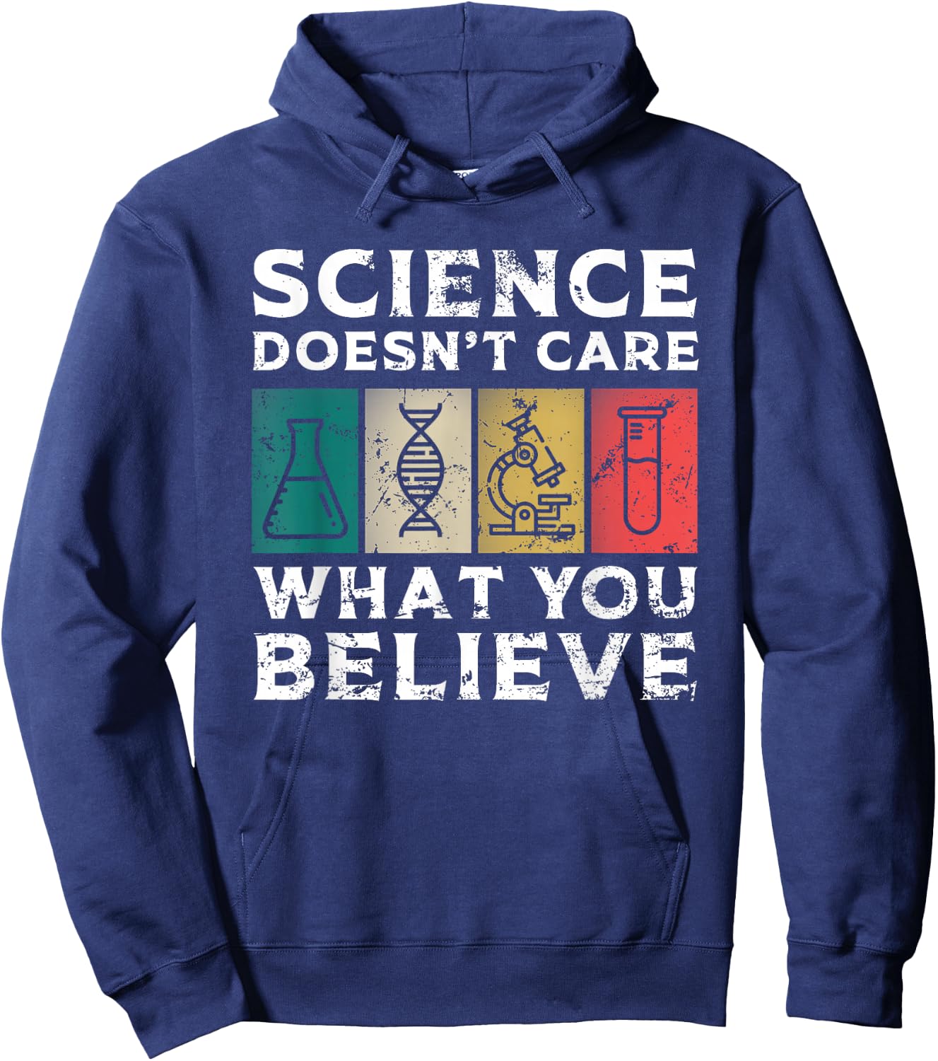 Cool Science Art Women Scientist Science Lovers Hoodie - Hoodie | Navy