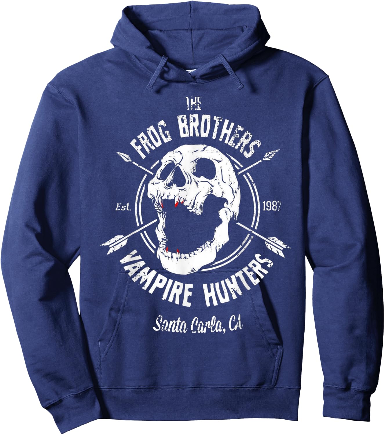 The Frog Brothers Vampire Hunters Hoodie - Hoodie | Navy