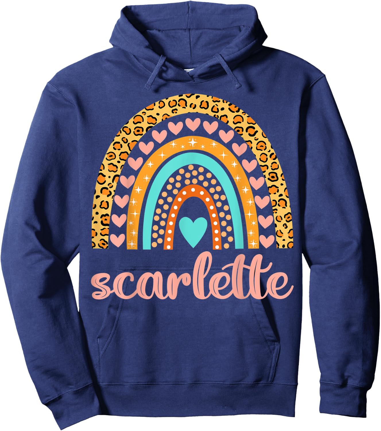 Scarlette Scarlette Name Birthday Shirt Gift Hoodie - Hoodie | Navy