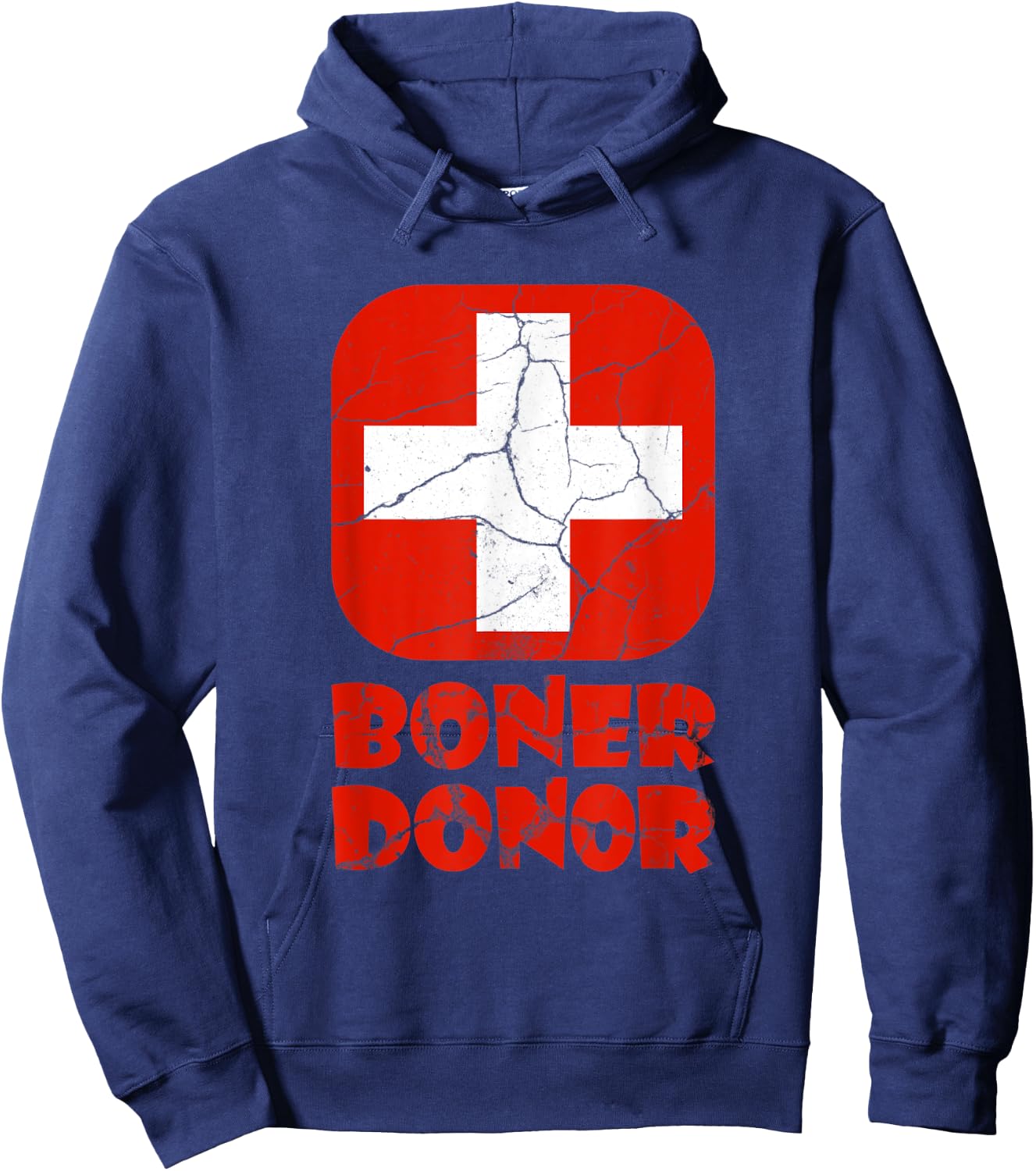 Funny Halloween Boner Donor Hubie Switzerland Hoodie - Hoodie | Navy