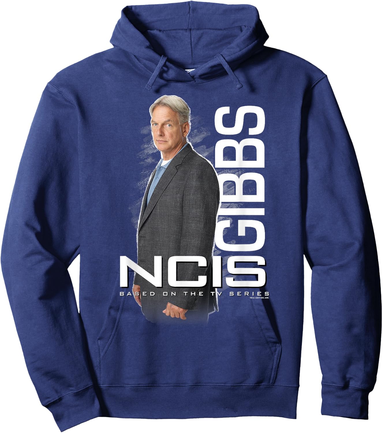 NCIS Gibbs Headshot Hoodie - Hoodie | Navy