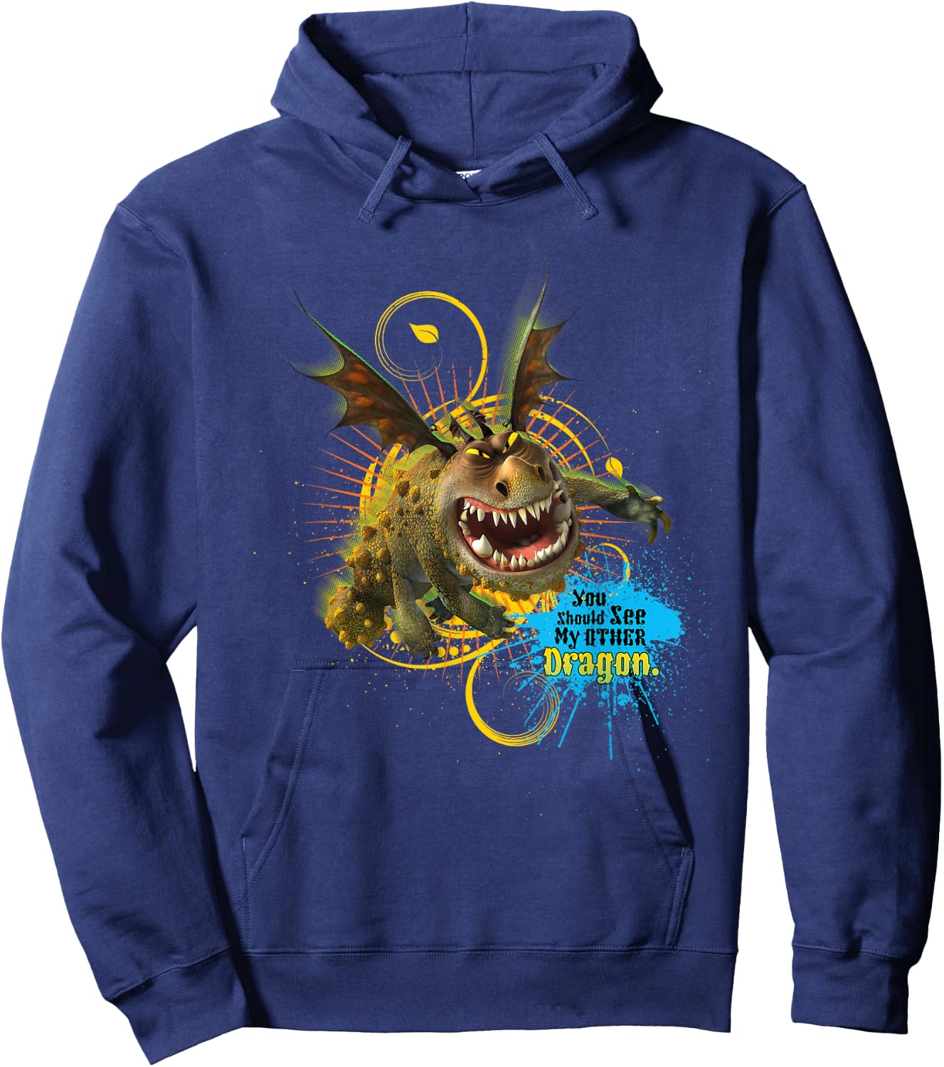 DreamWorks' Dragons: Meatlug Hoodie - Hoodie | Navy