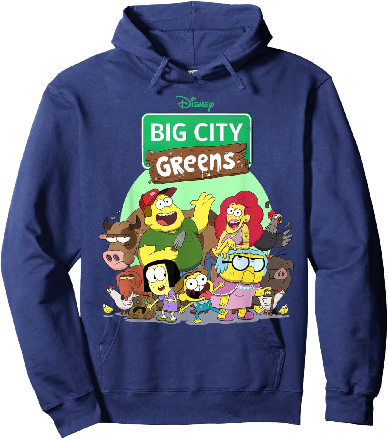 Disney Big City Greens Family Group Hoodie - Hoodie | Navy