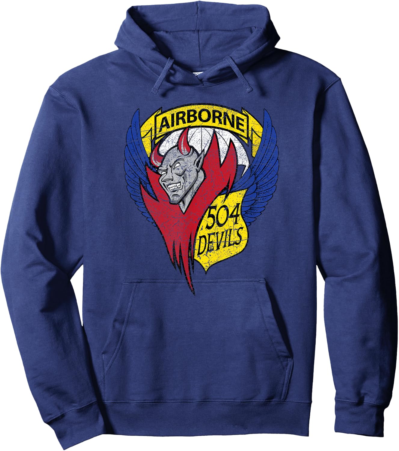American Marauder: 504th Airborne Devils Hoodie - Hoodie | Navy