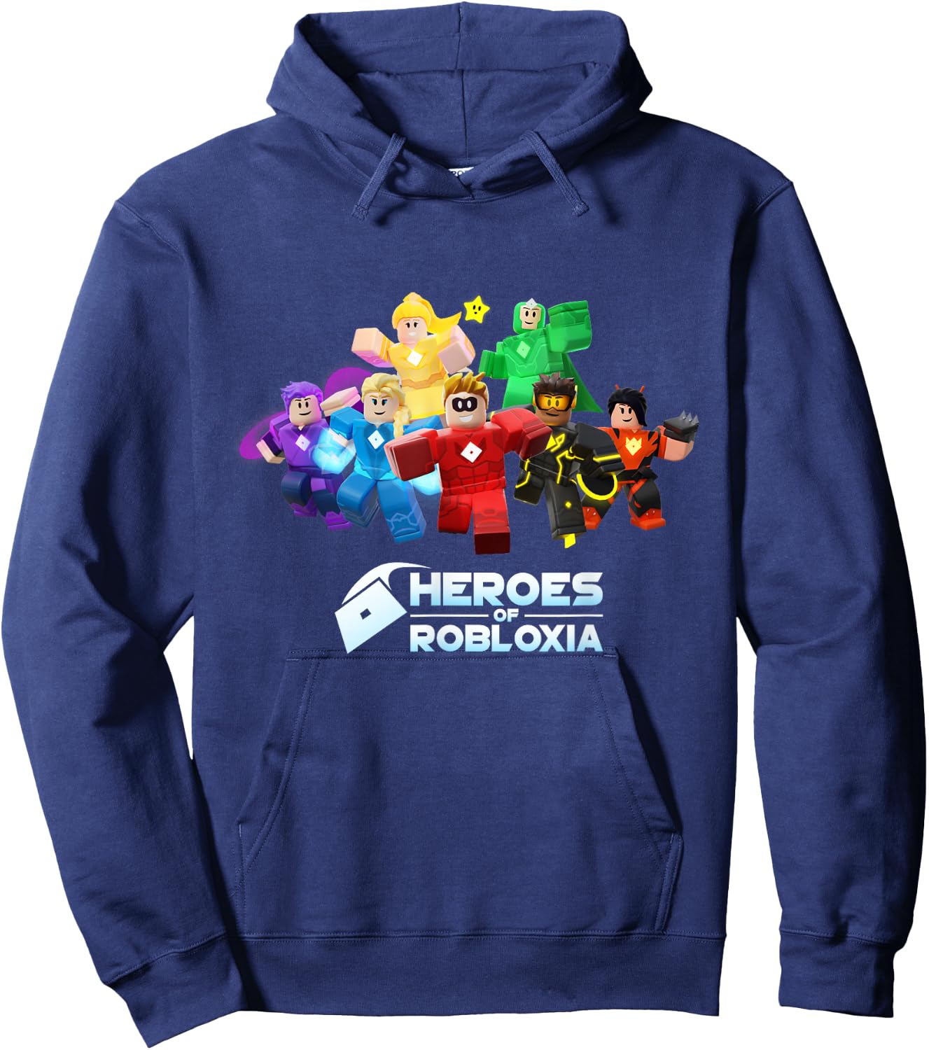 Heroes of Robloxia Hoodie - Hoodie | Navy