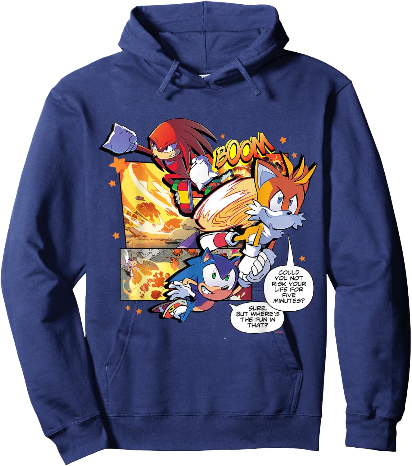 Sonic the Hedgehog Comic Legacy Hoodie - Hoodie | Navy