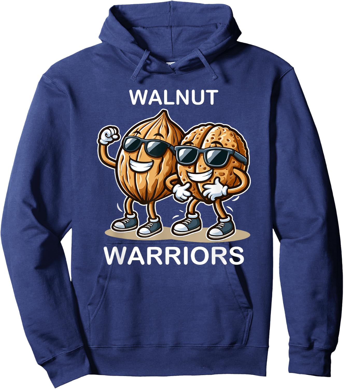 Walnut Friends Walnut Warriors For Snack Lovers Hoodie - Hoodie | Navy