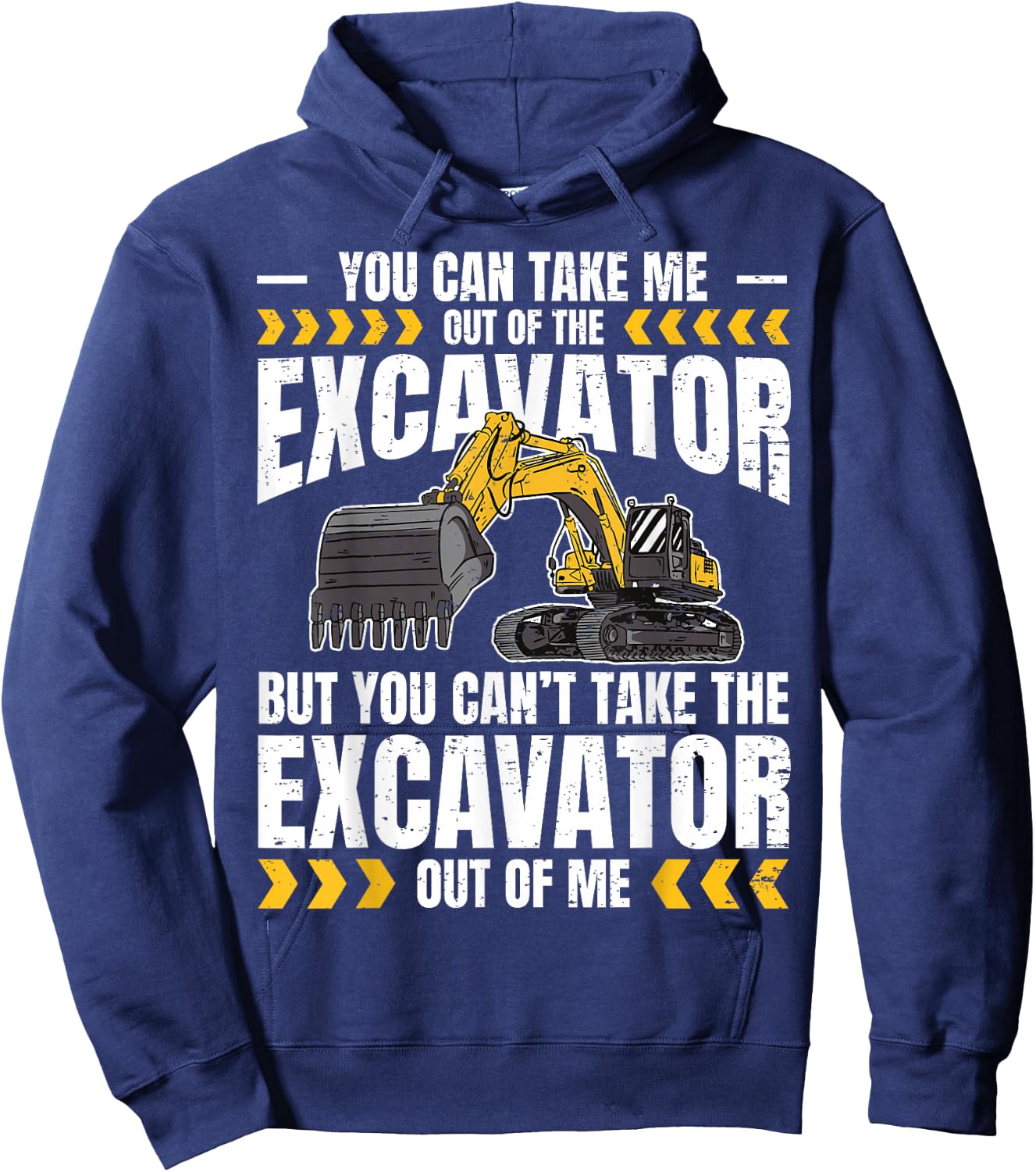 Excavator Operator Hoodie - Hoodie | Navy