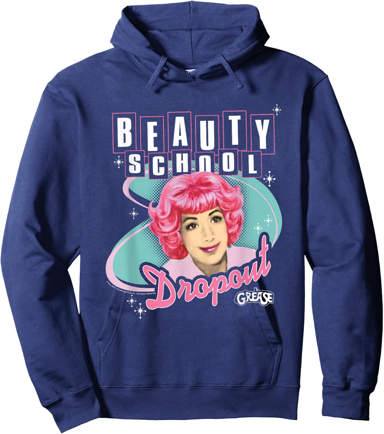 Grease Beauty School Dropout Hoodie - Hoodie | Navy