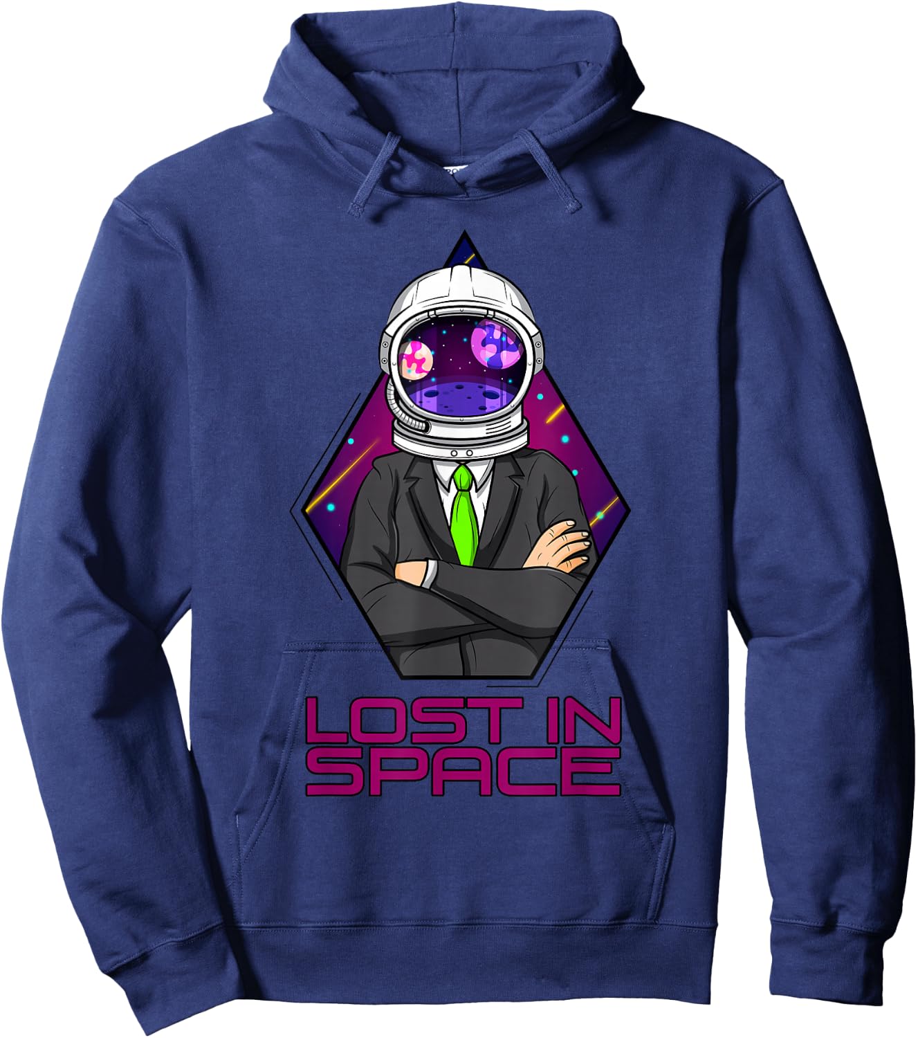 Lost In Space Hoodie - Hoodie | Navy