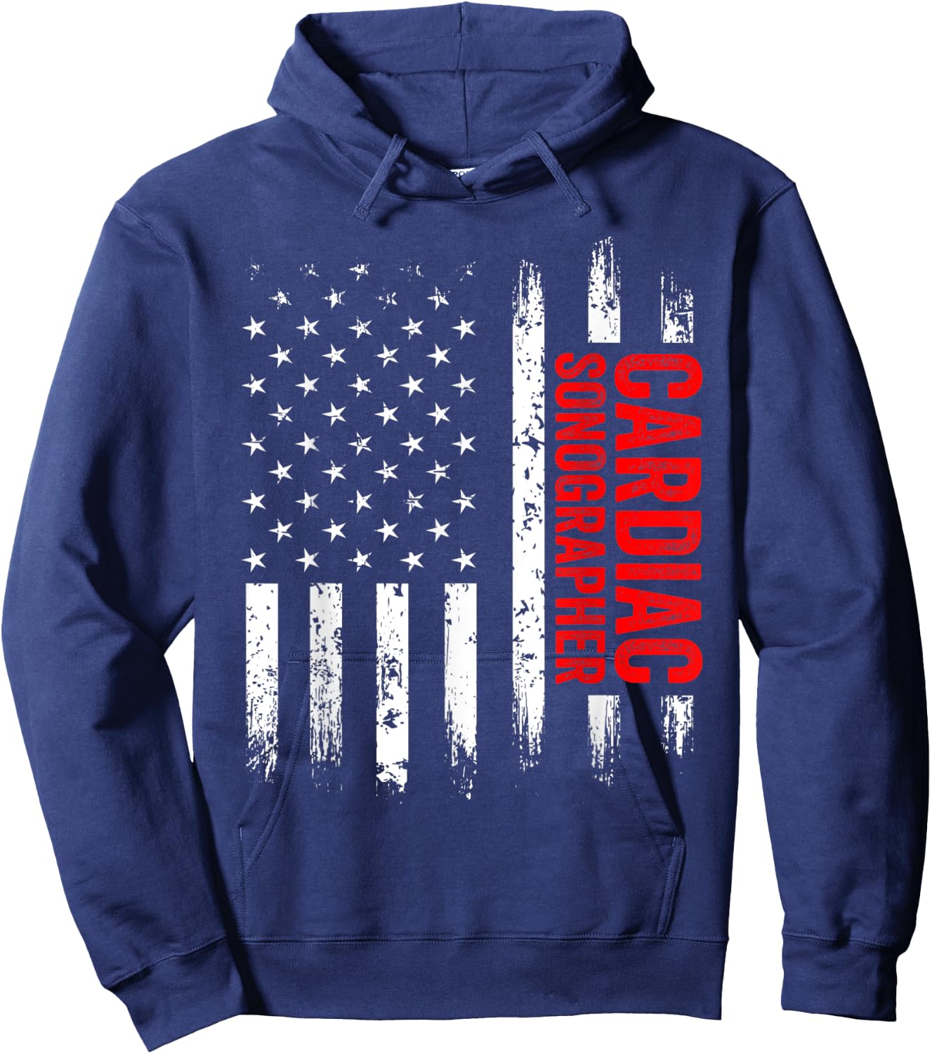 Cardiac Sonographer Echo Tech RDCS Hoodie - Hoodie | Navy