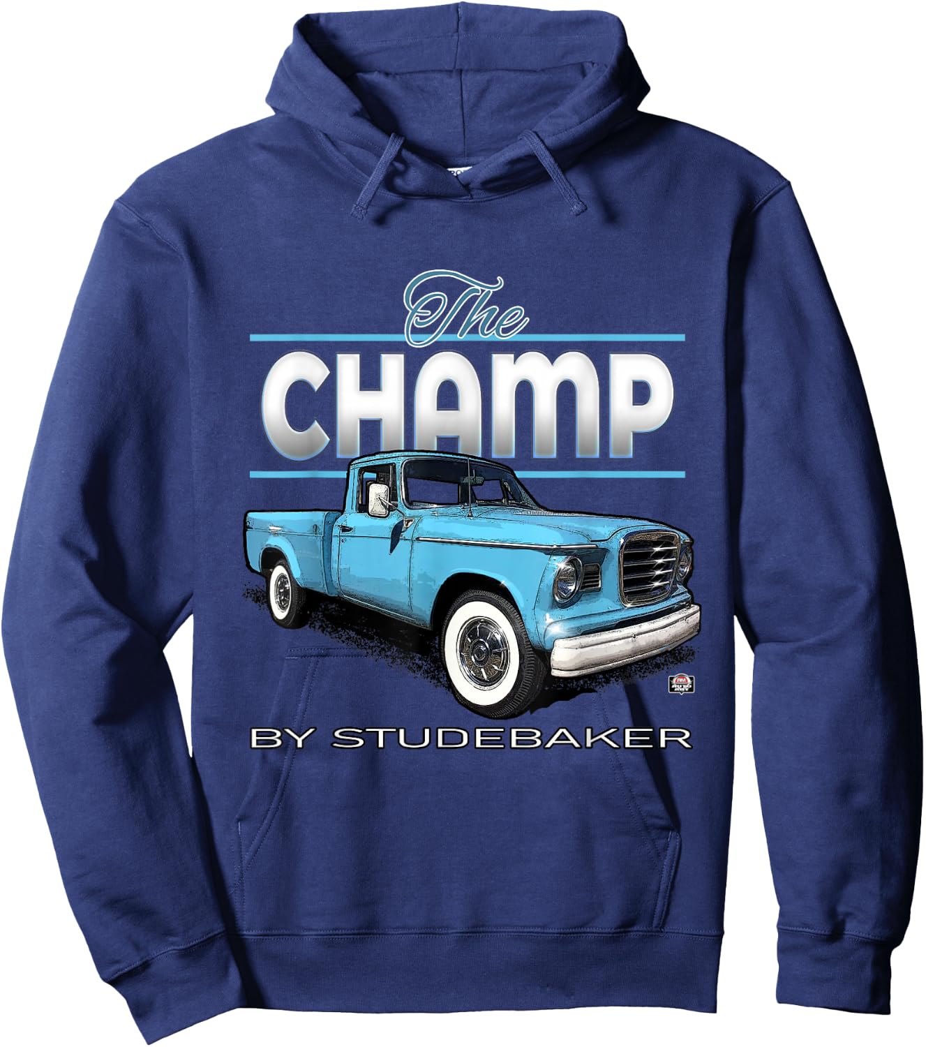 Studebaker Champ classic pick up truck Hoodie - Hoodie | Navy