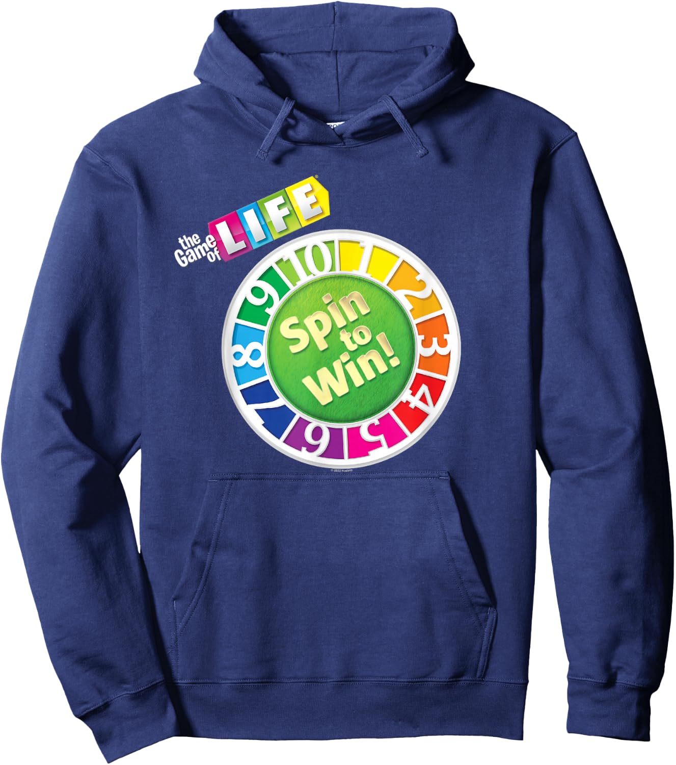 The Game of Life Spin to Win Hoodie - Hoodie | Navy