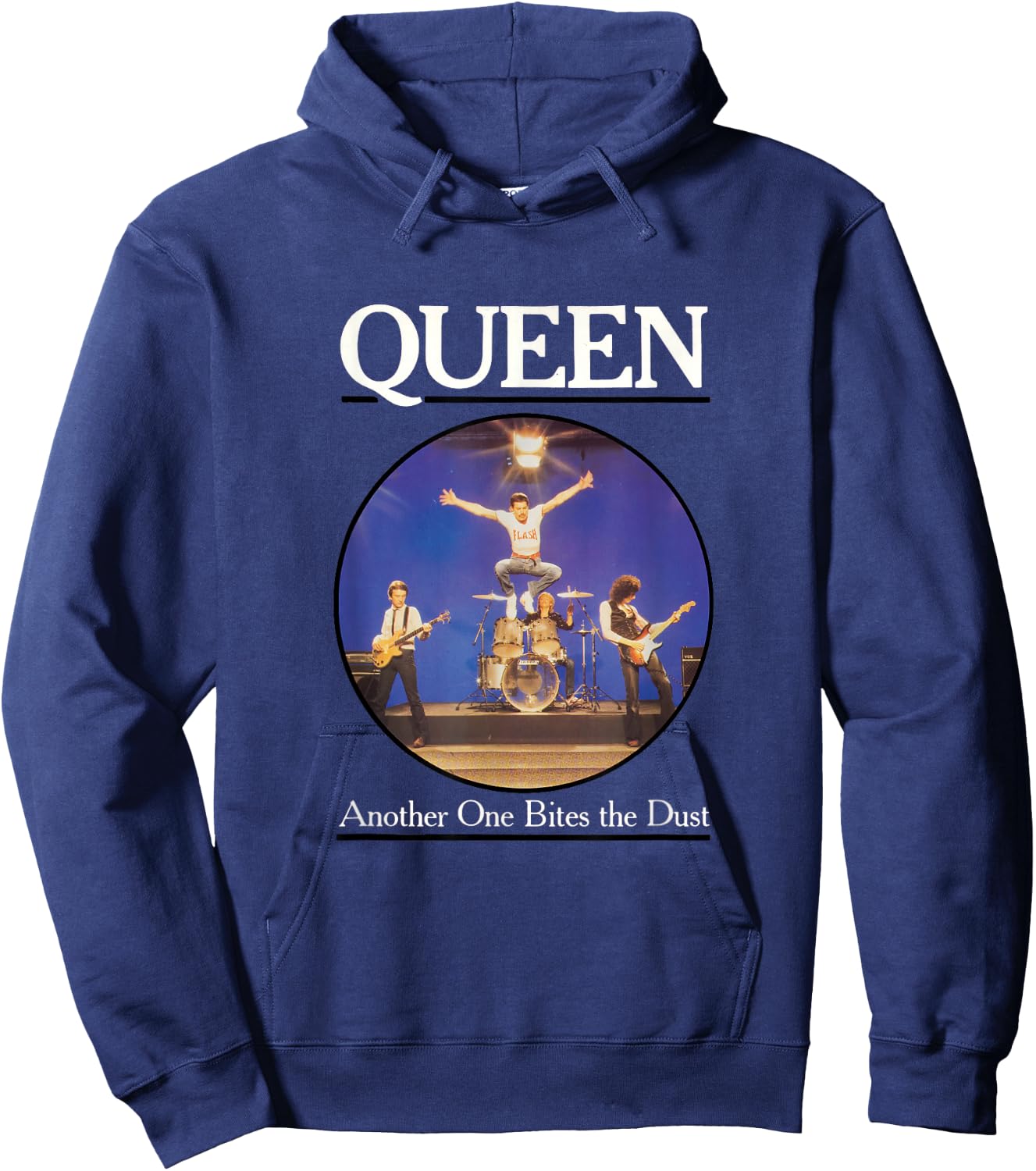 Queen Another one Bites The Dust Hoodie - Hoodie | Navy