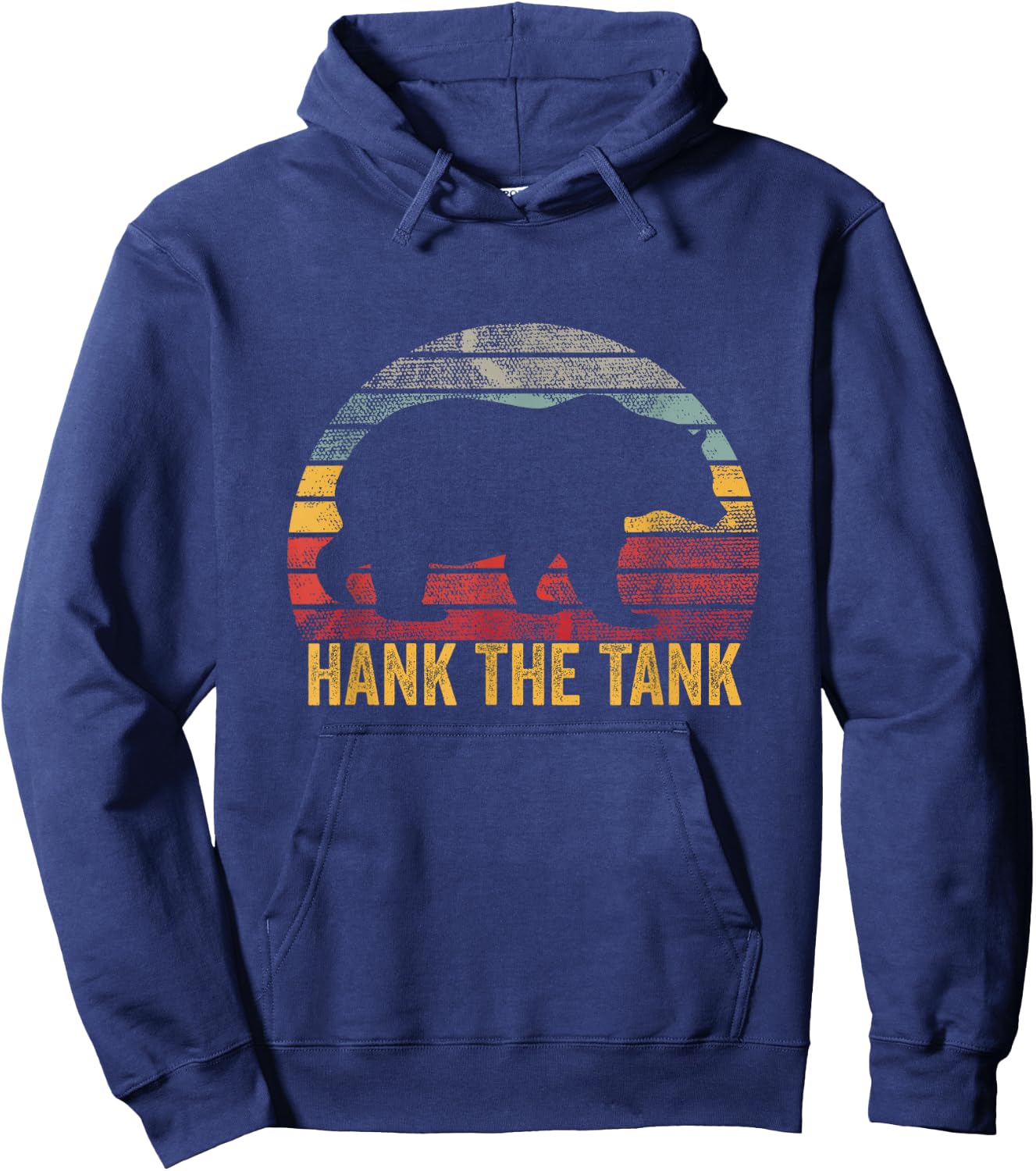 Hank the Tank Hoodie - Hoodie | Navy