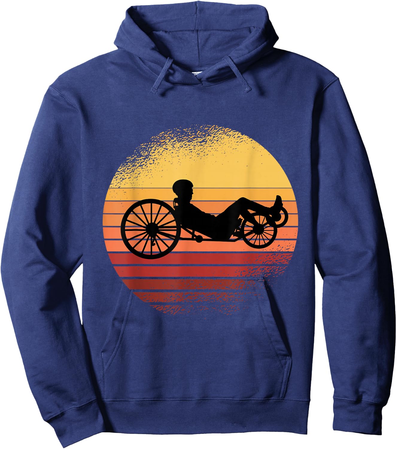 Cool Bike Sport for Recumbent Bikers Hoodie - Hoodie | Navy