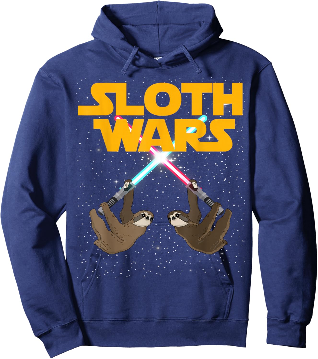 Sloth Wars Hoodie - Hoodie | Navy
