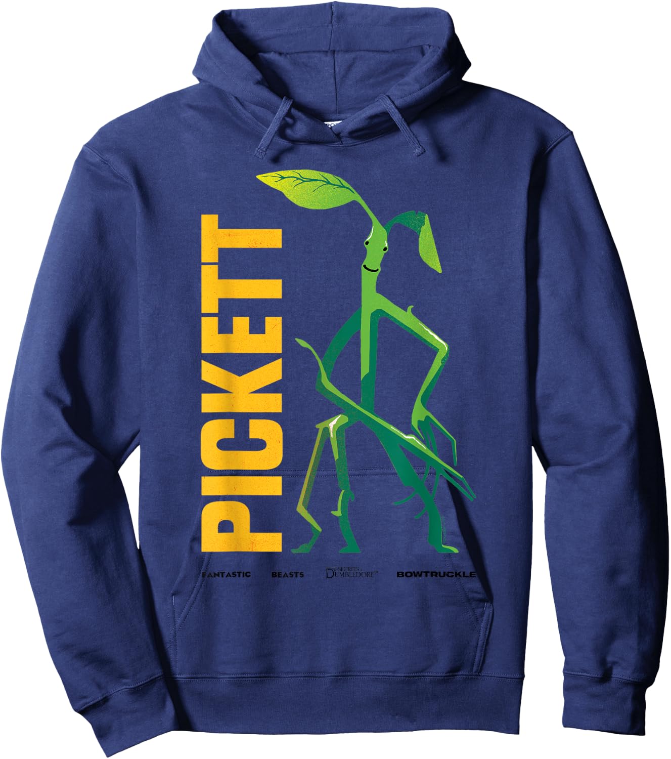 Fantastic Beasts 3 Pickett The Bowtruckle Hoodie - Hoodie | Navy