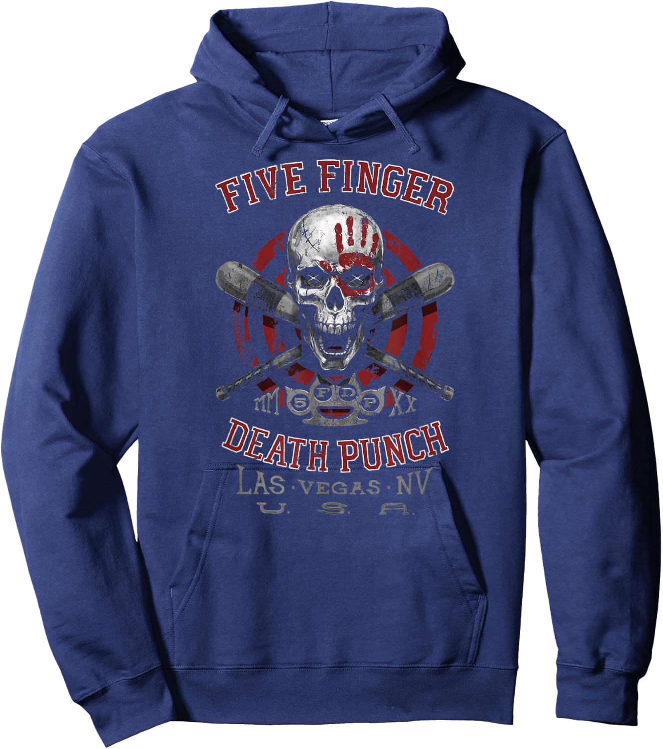 5FDP - Baseball Skull Hoodie - Hoodie | Navy