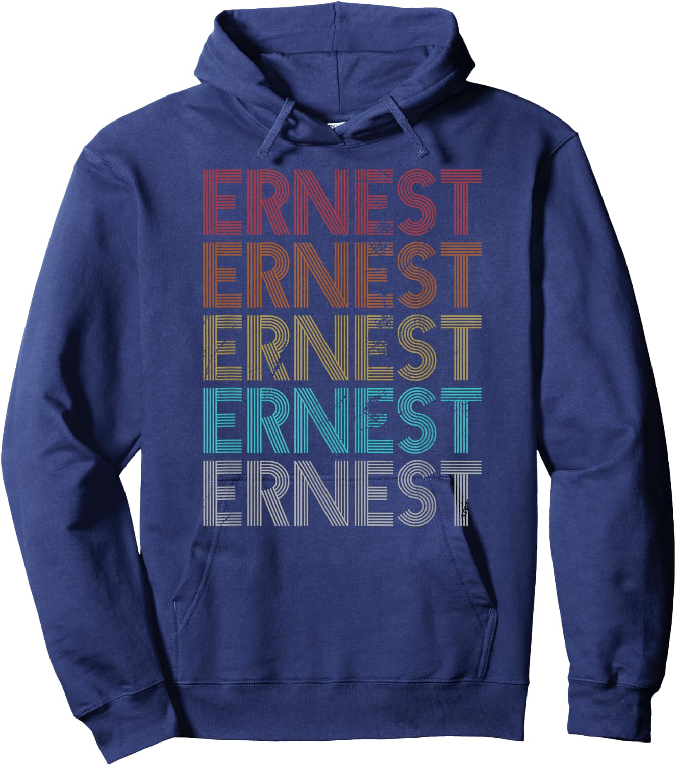 Retro Vintage ERNEST Hoodie - Hoodie | Navy