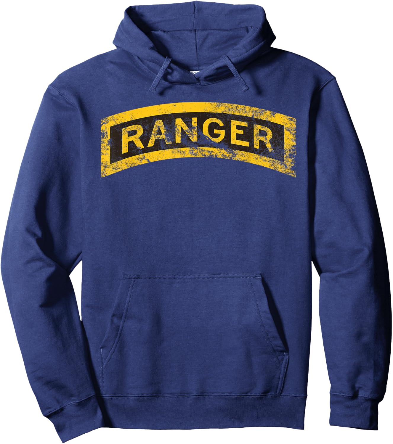 US Army Vintage Ranger Tab Hoodie - Hoodie | Navy