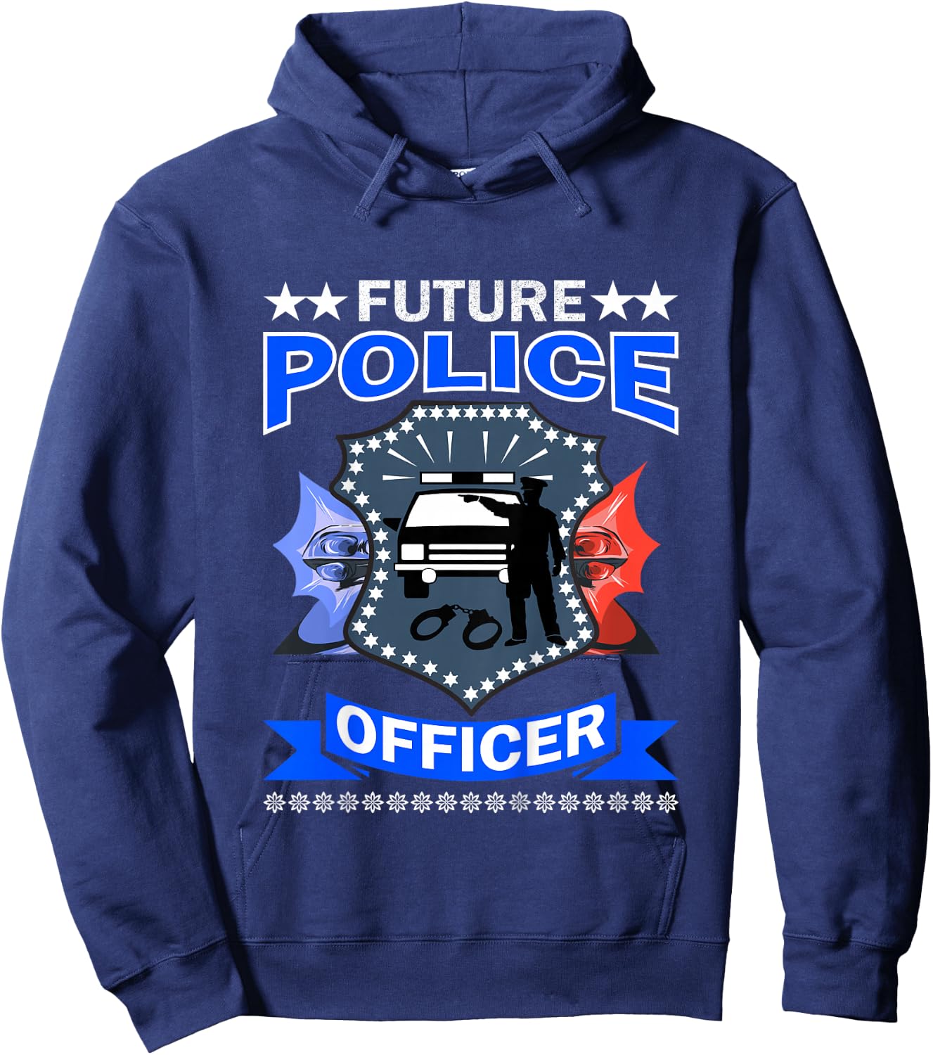 Future Police Officer Kids Hoodie - Hoodie | Navy