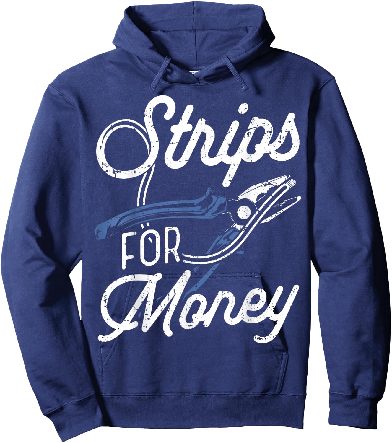 Powerline Electrical Father’s Day Electricians Hoodie - Hoodie | Navy