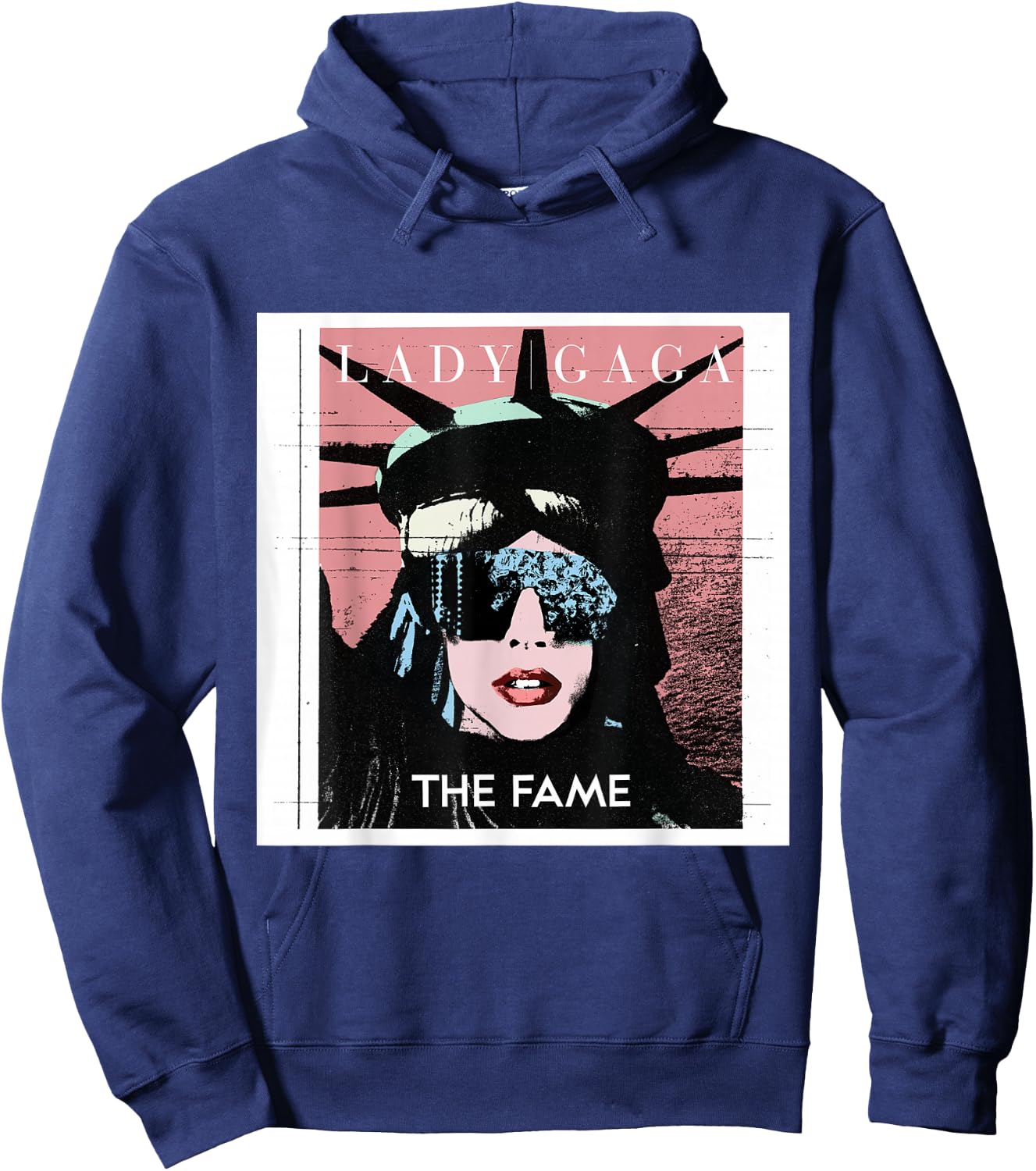 Lady Gaga Official Statue of Liberty Hoodie - Hoodie | Navy