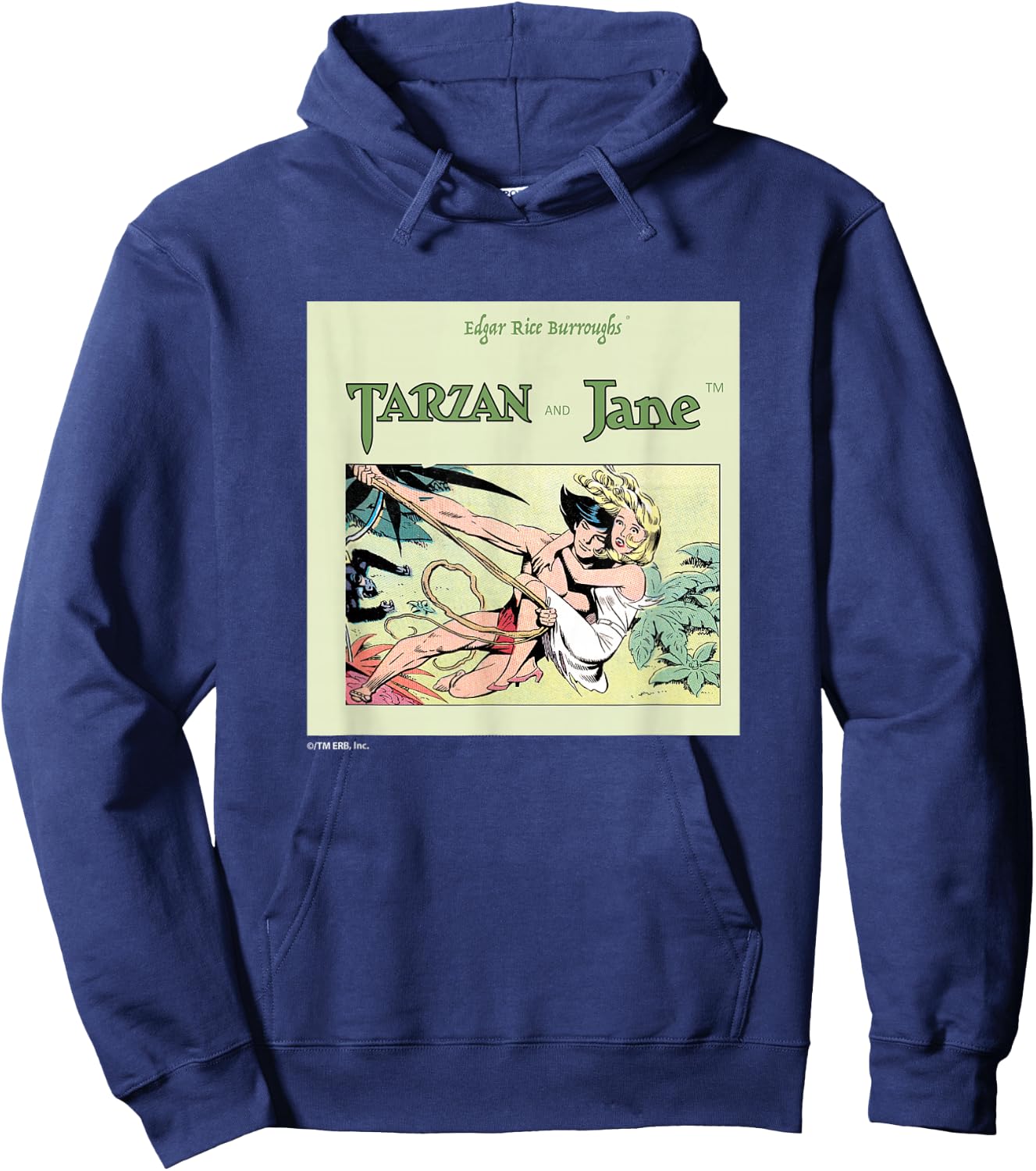 Tarzan and Jane Hoodie - Hoodie | Navy