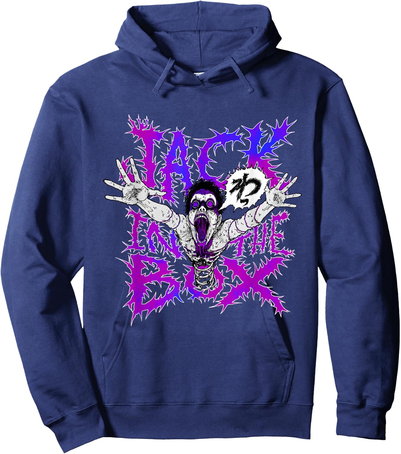 Uzumaki Jack in the Box Hoodie - Hoodie | Navy