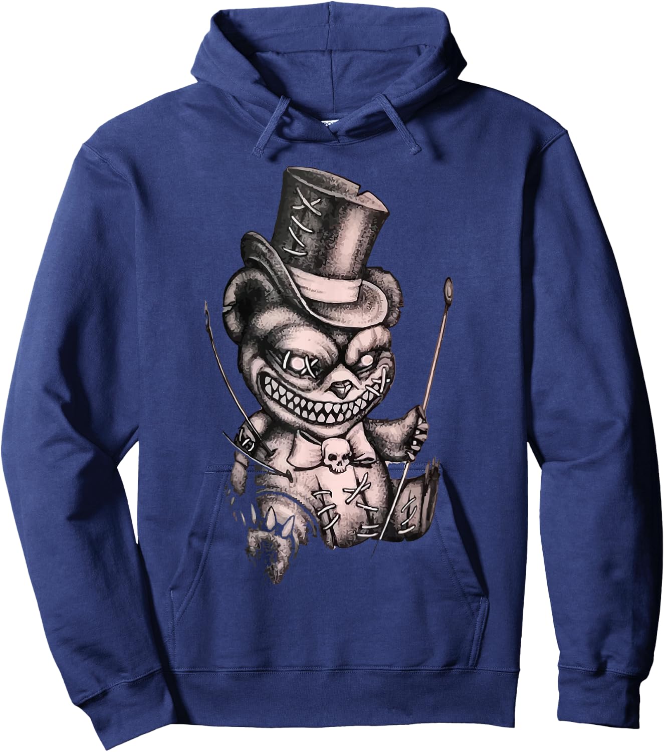 Pastel Goth Teddy Bear Voodoo Doll Hoodie - Hoodie | Navy