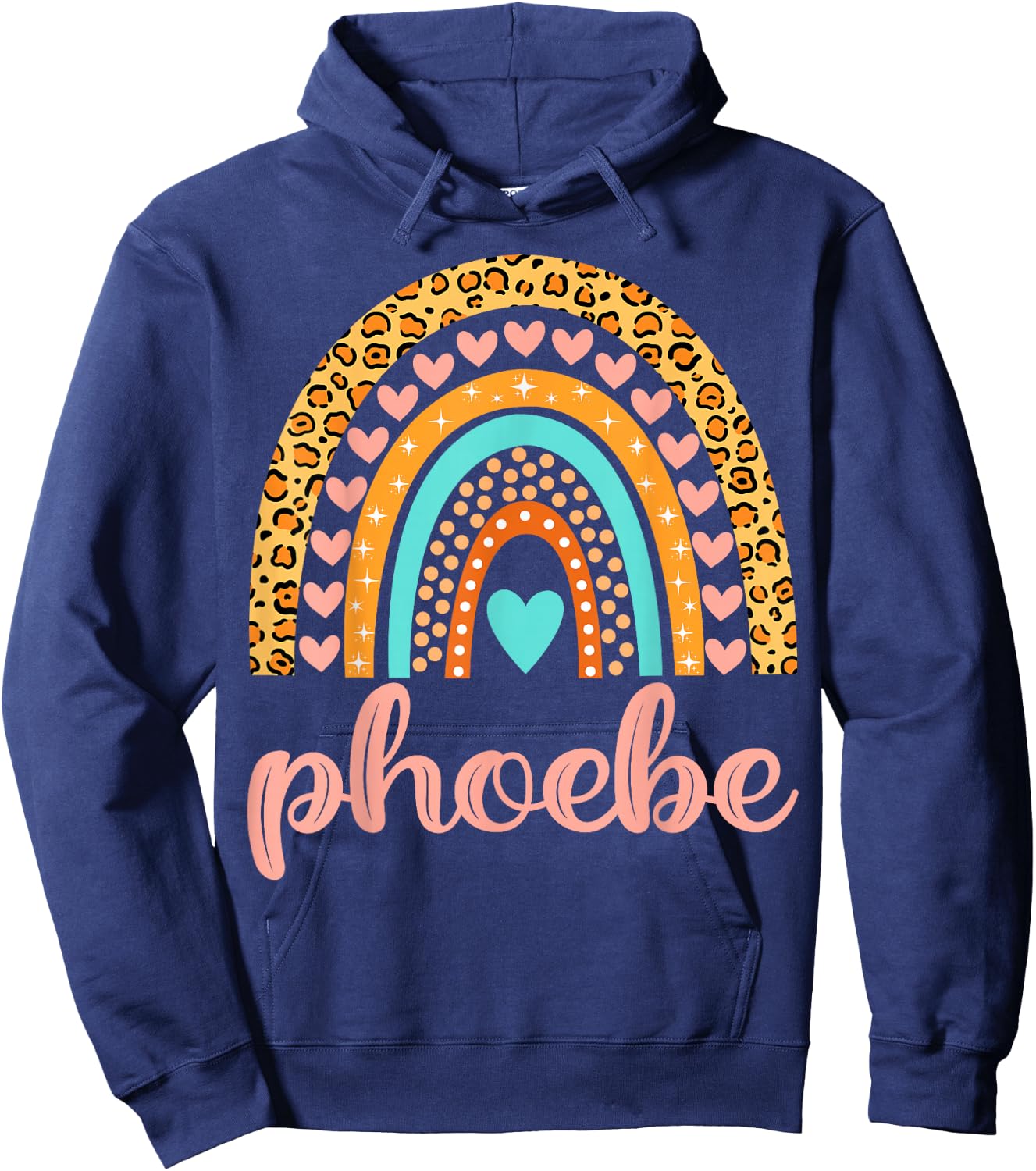 Phoebe Phoebe Name Birthday Shirt Gift Hoodie - Hoodie | Navy