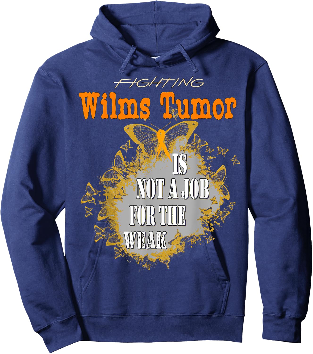 Wilms Tumor Awareness Hoodie - Hoodie | Navy