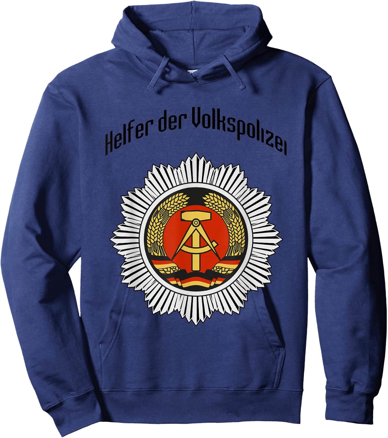 GDR Germany NVA USSR Berliner military Hoodie - Hoodie | Navy