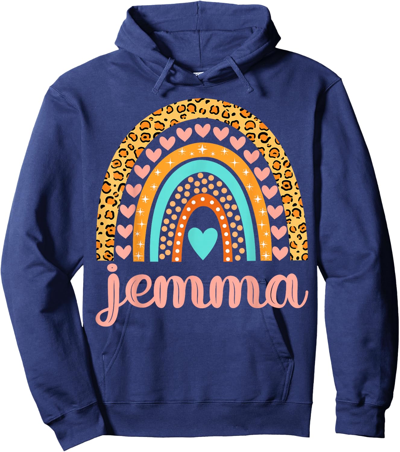 Jemma Jemma Name Birthday Shirt Gift Hoodie - Hoodie | Navy