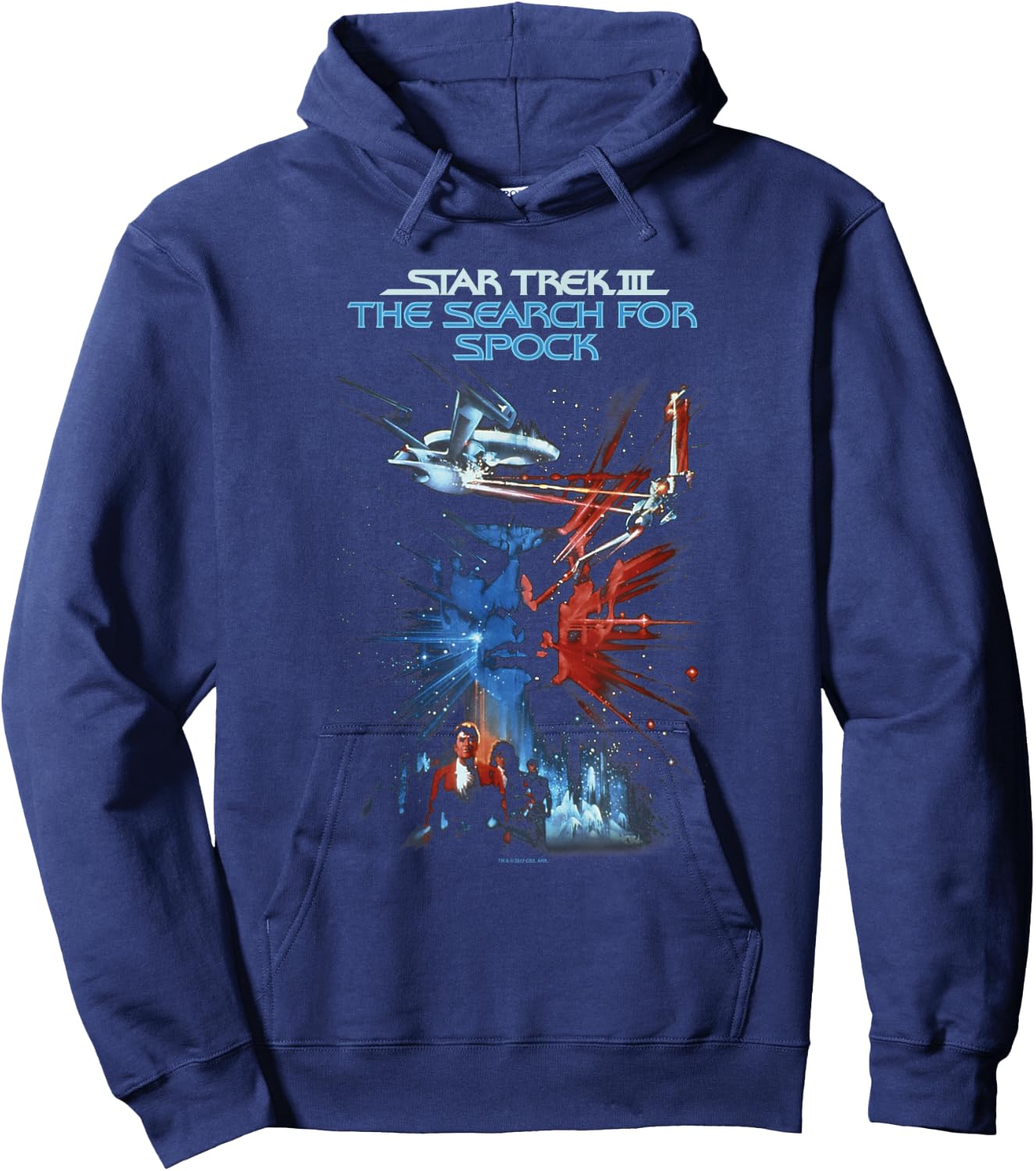 Star Trek Search For Spock Movie Hoodie - Hoodie | Navy