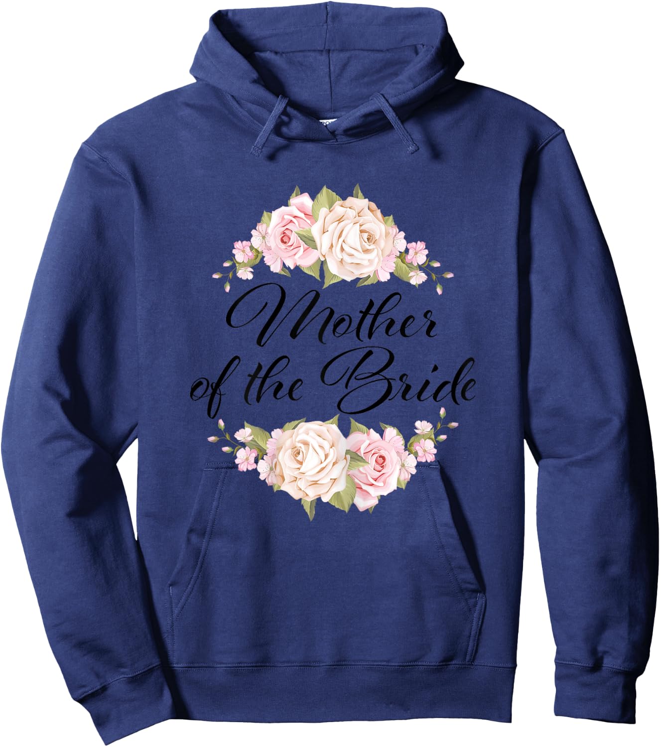 Mother of the Bride Mother of the Bride Wedding Hoodie - Hoodie | Navy