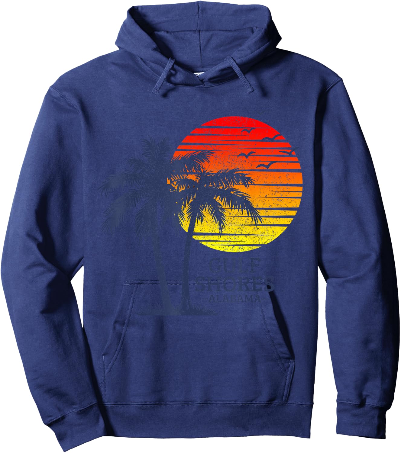Gulf Shores Alabama Hoodie - Hoodie | Navy