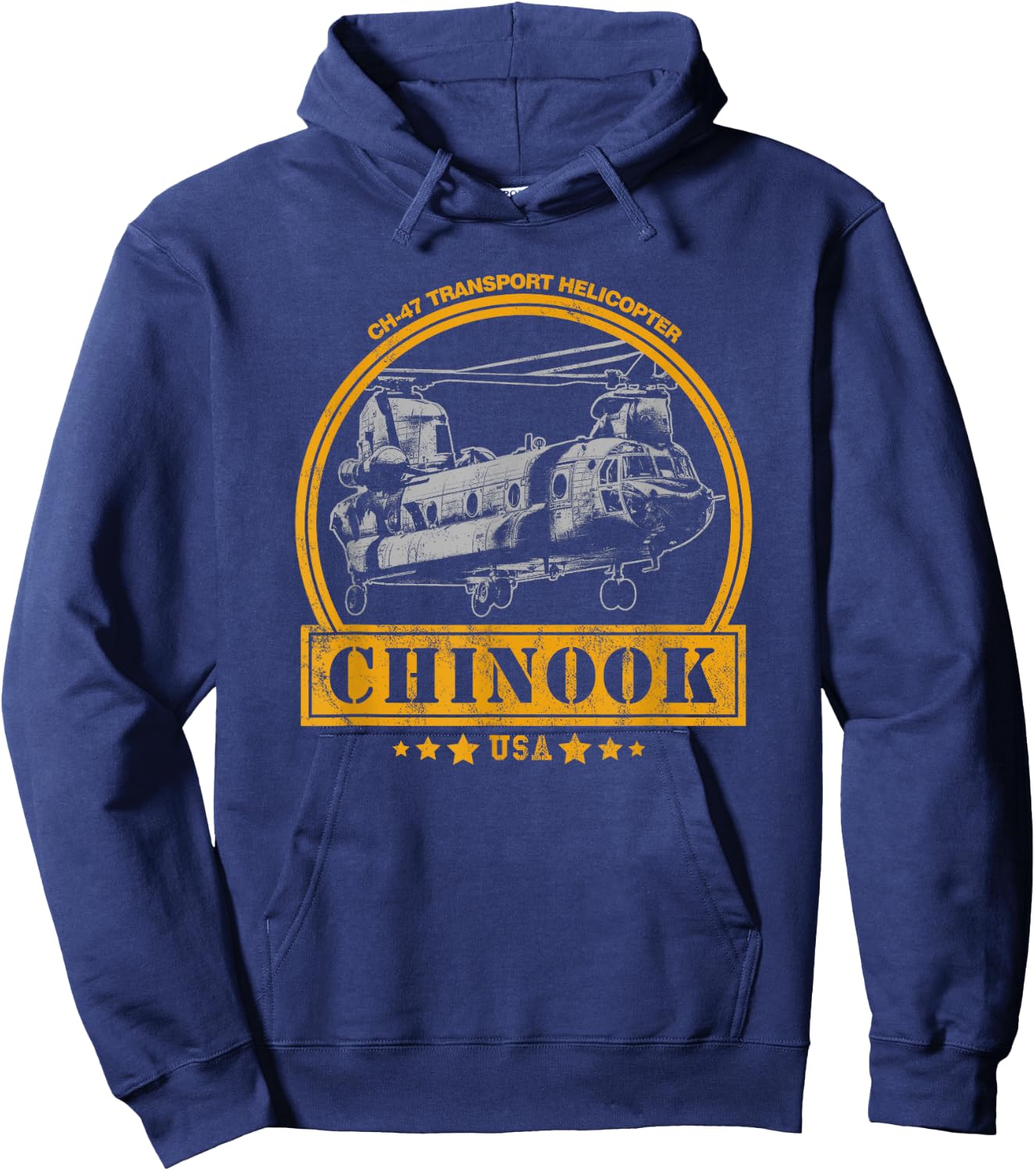 CH-47 Chinook Helicopter Hoodie - Hoodie | Navy