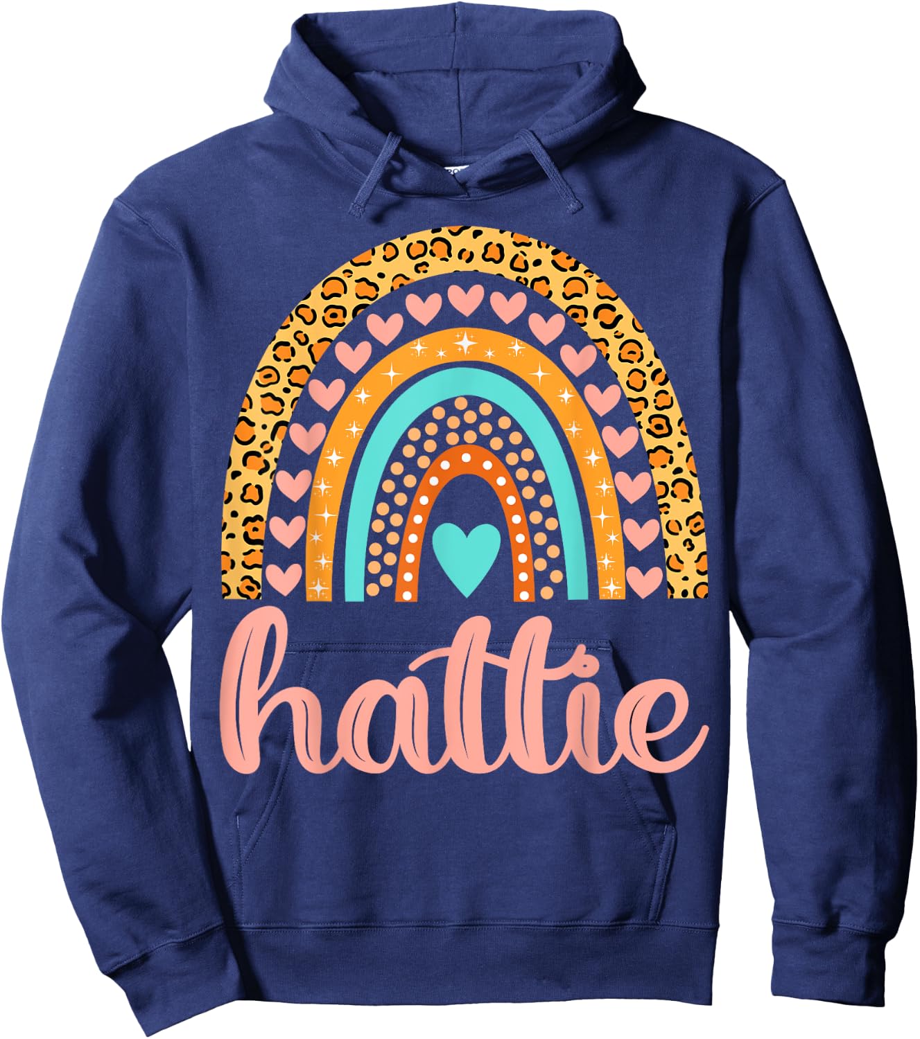 Hattie Hattie Name Birthday Shirt Gift Hoodie - Hoodie | Navy