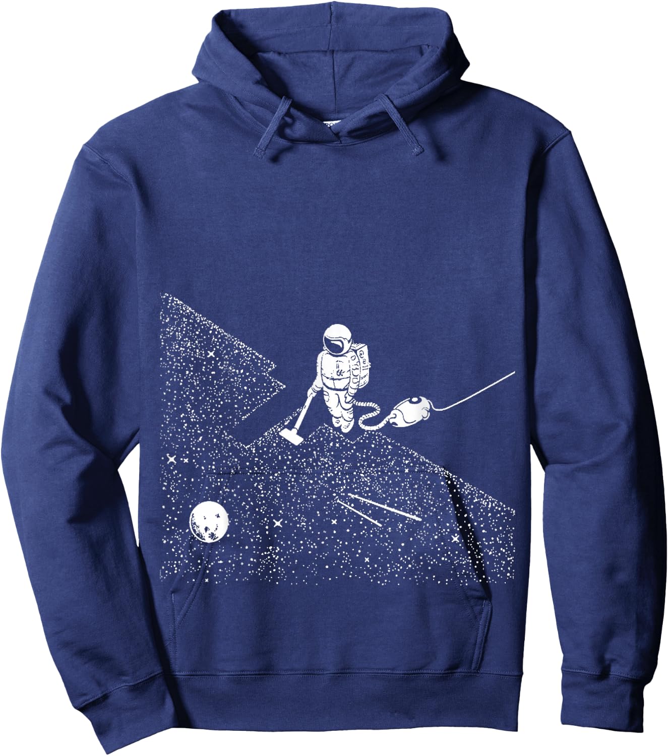Space Vacuuming Hoodie - Hoodie | Navy
