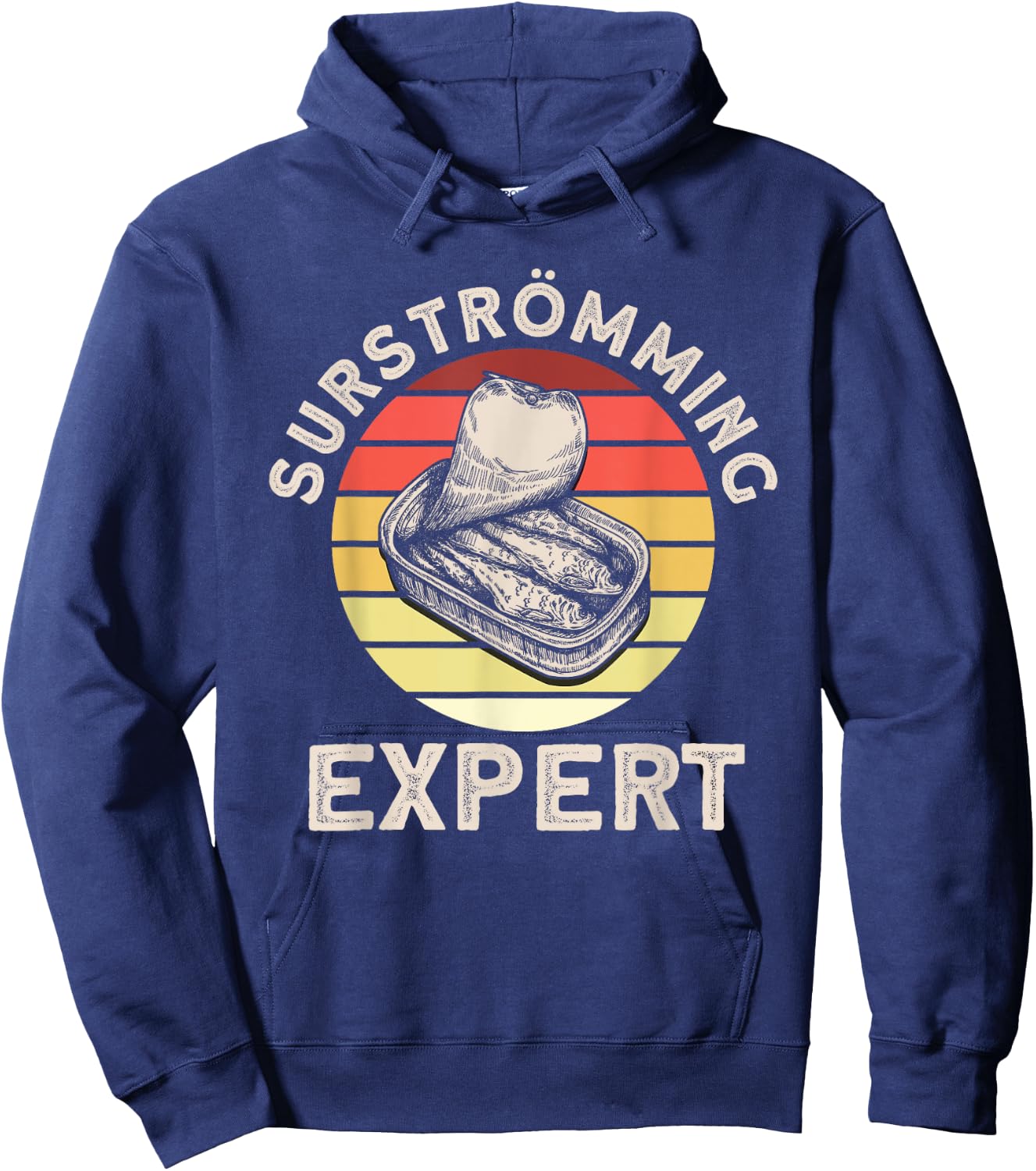 Surströmming Expert Swedish Surströmming Hoodie - Hoodie | Navy