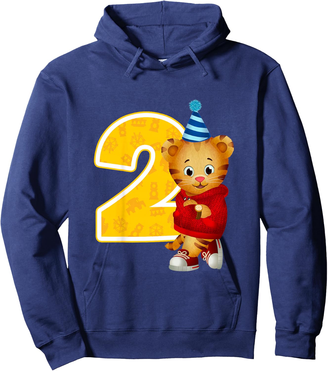 Daniel Tiger's Neighborhood: My 2nd Birthday Hoodie - Hoodie | Navy