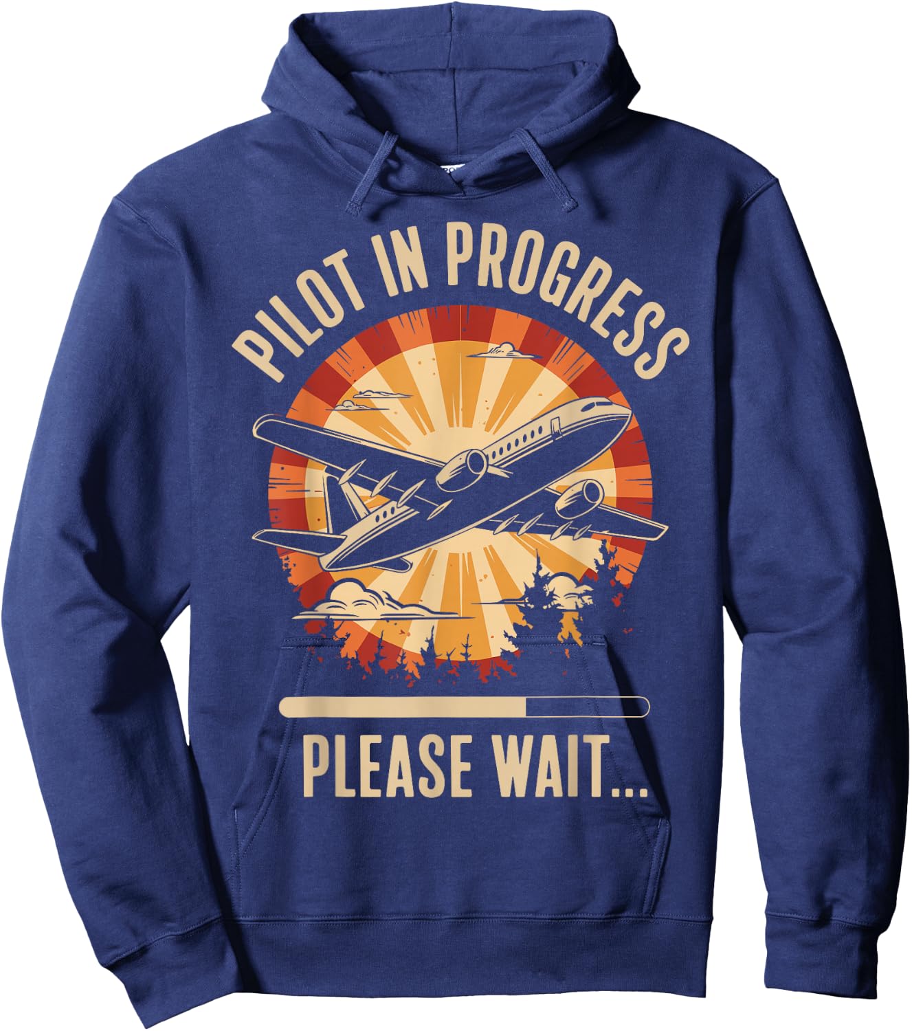 Pilot In Progress Future Pilot Hoodie - Hoodie | Navy