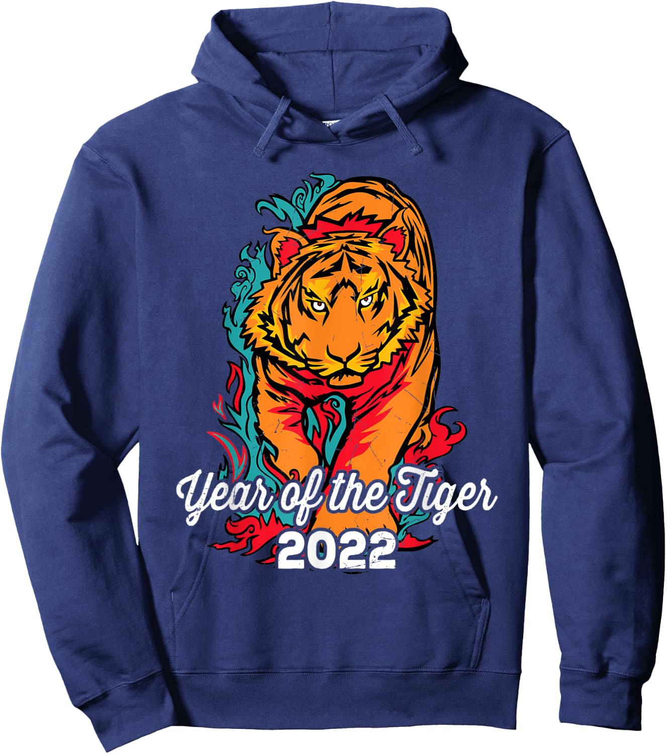 Water Tiger Year of the Tigers 2022 Hoodie - Hoodie | Navy