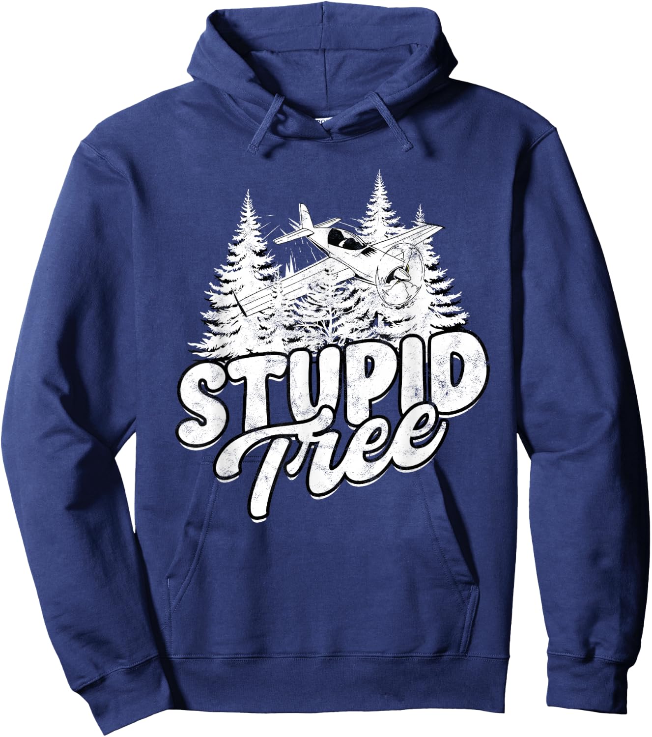 RC Plane Stupid Tree Hoodie - Hoodie | Navy
