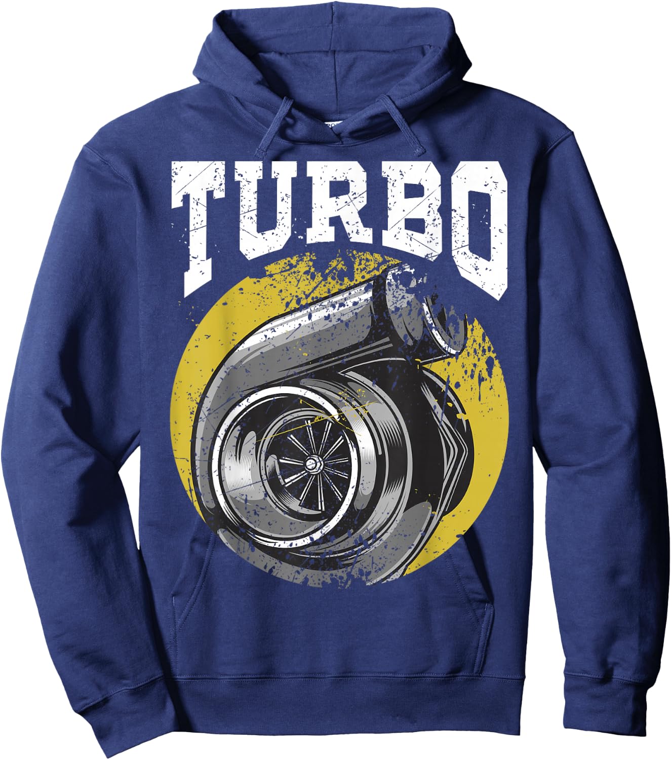 Turbo Charged for Racing Lovers Hoodie - Hoodie | Navy